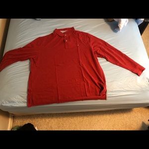 Tommy Hilfiger 100% cotton long sleeve polo